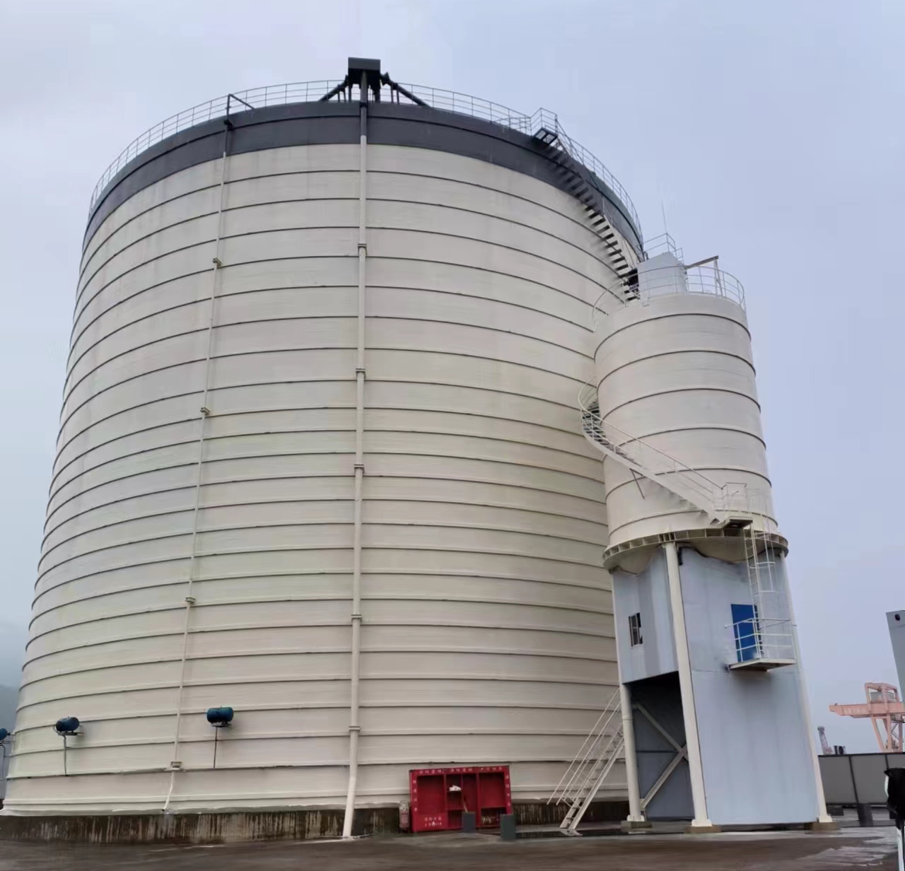 光泽10万吨水泥钢板库